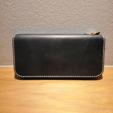 【栃木レザー使用】ロングジップウォレット