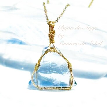 〜普遍の愛のエネルギーを放つ〜アンダラクリスタルのペンダントトップ《スターライトエレスチャルサファイア》