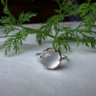 SV ホワイトムーンストーンのリング