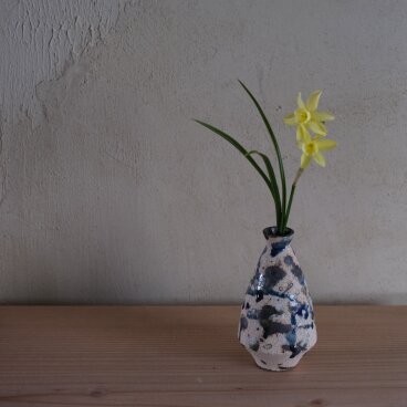 多彩釉　一輪挿し　t-46