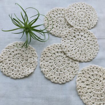 maaruI コースター オフホワイト【10.0cm】