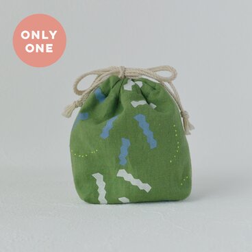 ☽☽☽ 1点モノ ☾☾☾　小さめ ミニ巾着　sougara_ki-ten