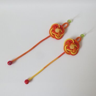 和みピアス　橙