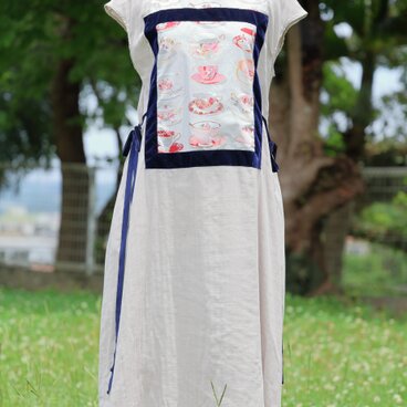 Be by Be You tiful コットンガーゼのティーカップワンピース