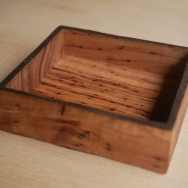 角箱 くり アマニ油仕上げ #0425