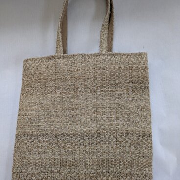 小ぶり麻の手提げ