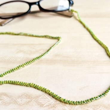 *Always*モスグリーンのシンプルグラスコード