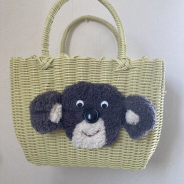 カゴバッグ　コアラ