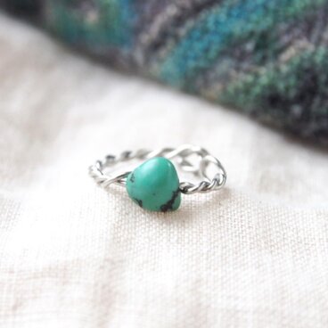 Twist Cuff（ターコイズ）-tumble-