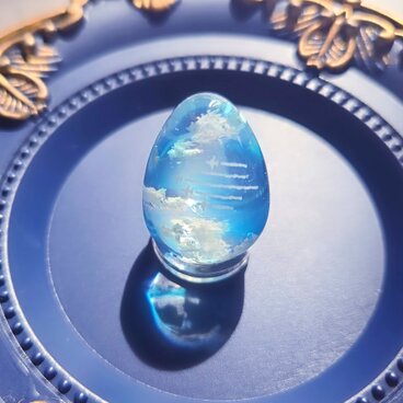 【空レジン】*｡･+ブルーインパルス+･｡*【雲レジン】