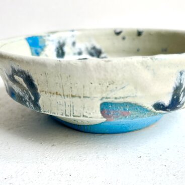 水色ピンク31 浅小鉢漬物皿