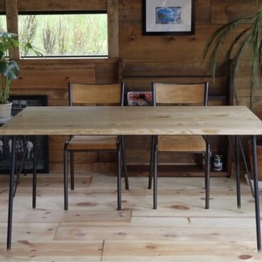 Crenata 12*60　クリ無垢材  天然オイル仕上 　デスク・テーブル