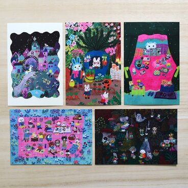 北岸由美 絵葉書1stセット