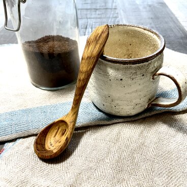 ナラ材のミニレードル