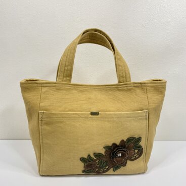 草木染バッグ　(ヤマモモ染）