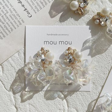 オーロラ × フラワー - aurora flower -⠀ 【 ﾋﾟｱｽ / ｲﾔﾘﾝｸﾞ】