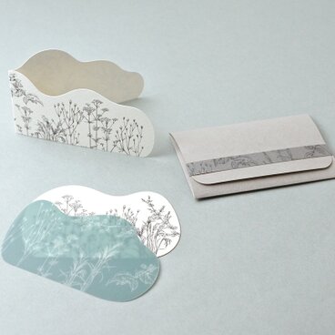 山野草のダイカットカード＊004