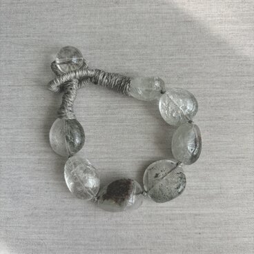 小さな森。ガーデンクォーツのブレスレット