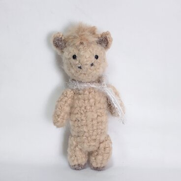 馬のあみぐるみ