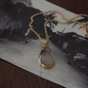 雷雨の後に　ルチルクォーツ