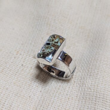 ブラックジャックターコイズ　リング