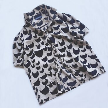 ※ SALE商品です*( ᐛ )و! minä perhonen anone-anone バルーンスリーブ・半袖ブラウス(大人）