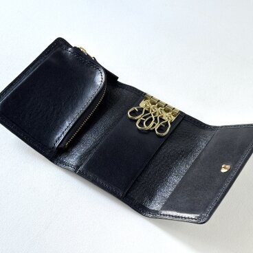 ワイドキーケース ｜ 栃木県産/革小物/クラシック