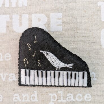 ピアノのブロー✫小鳥と音符