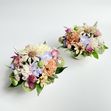 仏花  真珠の涙   令和  （仏花、造花、1対、お供え、お盆、お彼岸、納骨堂）のコピー