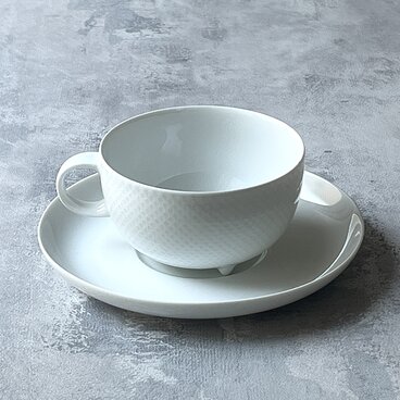 【rosenthal】Tapio Wirkkala デザイン century ティーカップ＆ソーサー/ローゼンタール