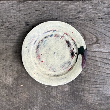 化粧掻き落とし文様　皿152