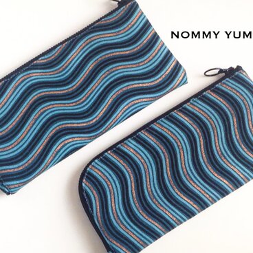 L字ファスナー長財布  Wave ＊496＊