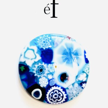 ガラスゴルフグリーンマーカー⛳️ガラスミルフィオリ：磁石付きのコピー