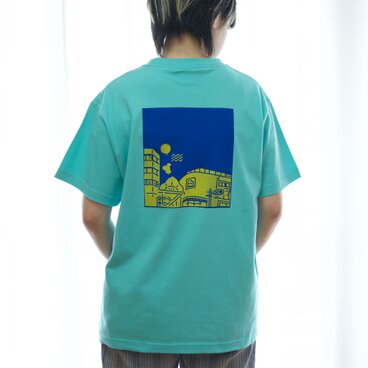 【手刷り】夜ノTシャツ〈 PM 10 : 00 〉｜シルクスクリーンプリント｜半袖｜レディース｜メンズ