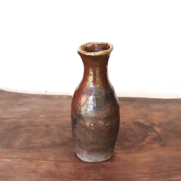 備前焼 花入れ(手びねり)　h3-134