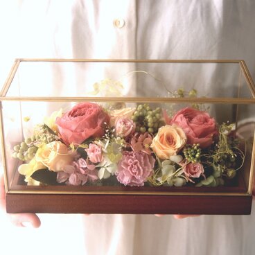 Iron gold (L) old apricot roses