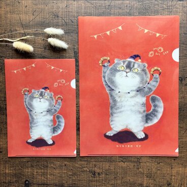 クリアファイル〈A4サイズ〉すず