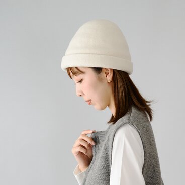 CORNE コルネ コーンヘッドハット YOKOI BERET ホワイト [YO-BR012-WH]