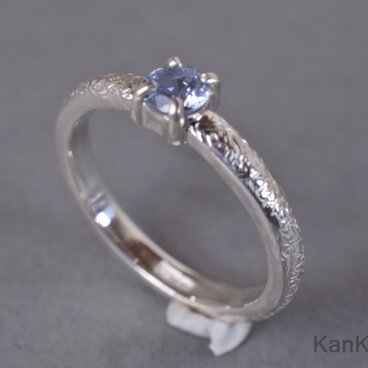 サファイアのリング