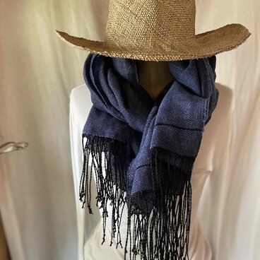 リトアニア リネン　ストール　B&B　#2505