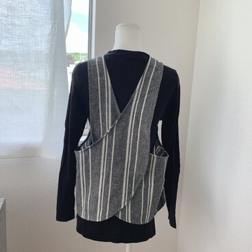 リネンバッククロスベスト