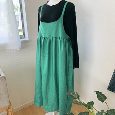 リネンキャミソールワンピース