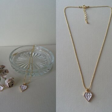 ジュエルモチーフネックレス