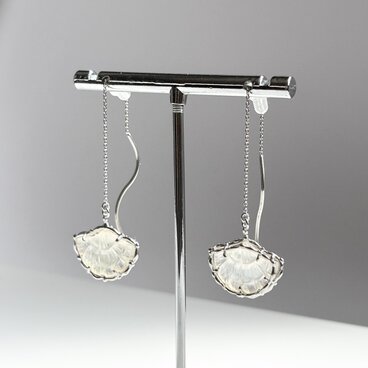 Veiless - Lumina Chain Earrings（ヴェイレス- ルミナ チェーン ピアス）