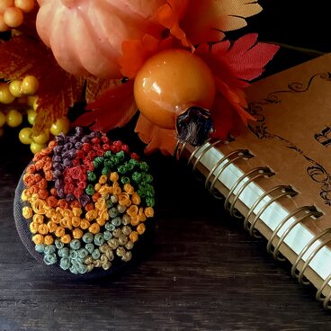 *Always* 秋の嵐ブローチ