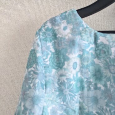 花のブラウス137wガーゼ