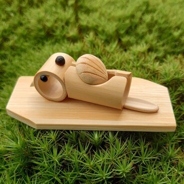 竹細工～かわいいラッコ