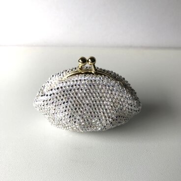 Beaded Purse --Sparkly-- (Petite) 内布：Kensington Rose