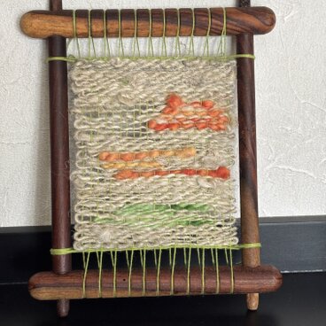 手織りアート
