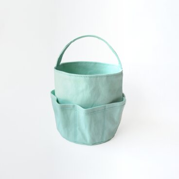 ツールバッグ　お裁縫かばん　ミントグリーン色